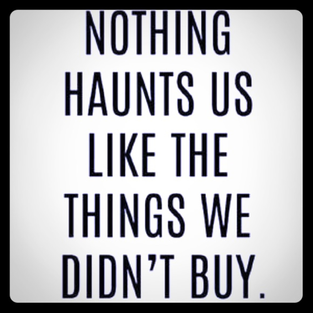 If you love it- but it before it’s gone!